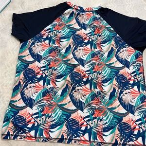 Inno Men’s Rash Guard Swim Shirt 3X